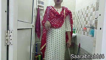 Caught by my stepbrother in a secret bath, Hot Bhabhi enjoys solo pleasure on Xvideos